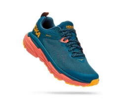 Hoka One One HOKA Women's Challenger Atr 6 Gore-Tex Trail Running Shoes In Blue Coral/Camellia