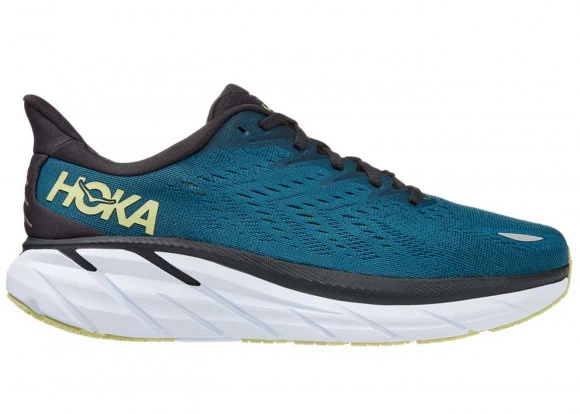 Hoka One One HOKA Men's Clifton 8 Shoes In Blue Coral/Butterfly 1 Hoka One One HOKA Men's Clifton 8 Shoes In Blue Coral/Butterfly