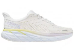 Hoka One One HOKA Women's Clifton 8 Shoes In Blanc De Blanc/Bright White