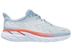 Hoka One One HOKA Women's Clifton 8 Shoes In Blue Fog/Plein Air