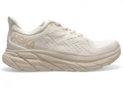 Hoka One One HOKA Women's Clifton 8 Shoes In Eggnog/Shifting Sand