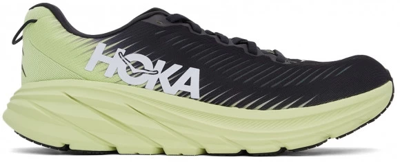 Hoka One One Black & Green Rincon 3 Sneakers 1 Hoka One One Black & Green Rincon 3 Sneakers