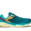 Hoka One One HOKA Women's Zinal All-Terrain Running Shoes In Deep Lake/Ceramic