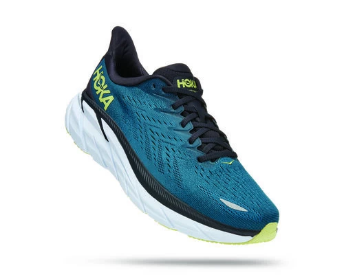 HOKA ONE ONE Clifton 8 - Men's Running Shoes - Blue Coral / Butterfly 1 HOKA ONE ONE Clifton 8 - Men's Running Shoes - Blue Coral / Butterfly