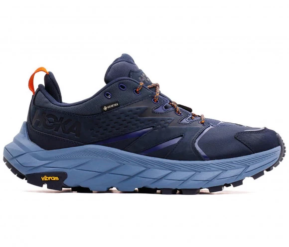 Hoka One One HOKA Men's Anacapa Low Gore-Tex Hiking Shoes In Outer Space/Mountain Spring 1 Hoka One One HOKA Men's Anacapa Low Gore-Tex Hiking Shoes In Outer Space/Mountain Spring