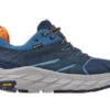 Hoka One One HOKA Men's Anacapa Low Gore-Tex Hiking Shoes In Outer Space/Real Teal