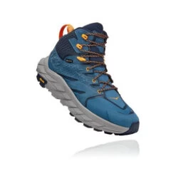 Hoka One One HOKA Men's Anacapa Mid Gore-Tex Hiking Shoes In Real Teal/Outer Space