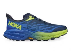 Hoka One One HOKA Men's Speedgoat 5 All-Terrain Running Shoes In Outer Space/Bluing