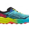 Hoka One One HOKA Women's Speedgoat 5 Hiking Shoes In Scuba Blue/Black