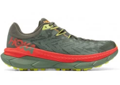 Hoka One One HOKA Men's Tecton X Trail Running Shoes In Thyme/Fiesta
