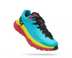 Hoka One One HOKA Women's Tecton X Running Shoes In Scuba Blue/Diva Pink