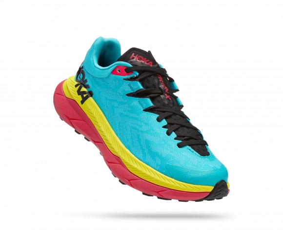 Hoka One One HOKA Women's Tecton X Running Shoes In Scuba Blue/Diva Pink 1 Hoka One One HOKA Women's Tecton X Running Shoes In Scuba Blue/Diva Pink