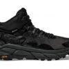 Hoka One One HOKA Men's Trail Code GORE-TEX Hiking Shoes In Black/Raven