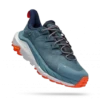 Hoka One One HOKA Men's Kaha 2 Low GORE-TEX Hiking Shoes In Goblin Blue/Harbor Mist