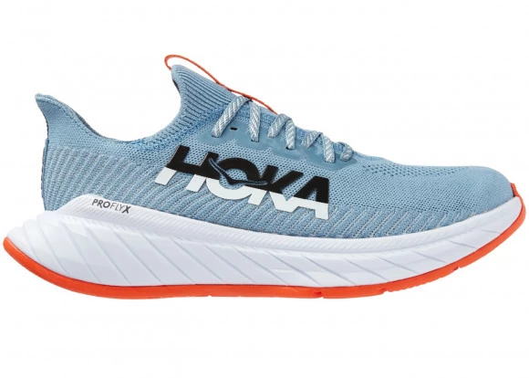Hoka One One HOKA Men's Carbon X 3 Shoes In Mountain Spring/Puffin's Bill 1 Hoka One One HOKA Men's Carbon X 3 Shoes In Mountain Spring/Puffin's Bill