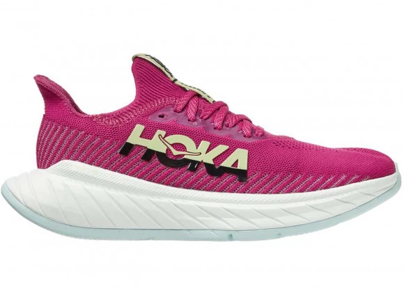 Hoka One One HOKA Women's Carbon X 3 Shoes In Festival Fuchsia/Black 1 Hoka One One HOKA Women's Carbon X 3 Shoes In Festival Fuchsia/Black