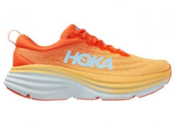 Hoka One One HOKA Men's Bondi 8 In Puffin's Bill/Amber Yellow