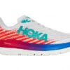 Hoka One One HOKA Men's Mach 5 Running Shoes In White/Flame