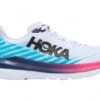 Hoka One One HOKA Men's Mach Shoes 5 In White/Scuba Blue