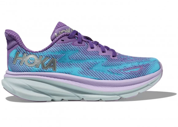 Hoka One One HOKA Women's Clifton 9 Running Shoes In Chalk Violet/Pastel Lilac 1 Hoka One One HOKA Women's Clifton 9 Running Shoes In Chalk Violet/Pastel Lilac