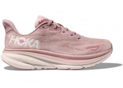 Hoka One One HOKA Women's Clifton 9 Running Shoes In Pale Mauve/Peach Whip