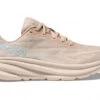 Hoka One One HOKA Women's Clifton 9 Running Shoes In Shifting Sand/Eggnog