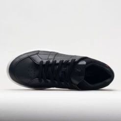On Running On The Roger Clubhouse Men's Black/White/Gum -Shoes Fashion 117231 2