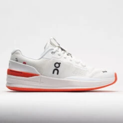 On Running On The Roger Pro Clay Men's White/Flame