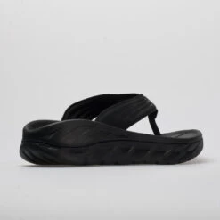 Hoka One One Ora Recovery Flip Men's Black/Dark Gull Gray -Shoes Fashion 570409 6