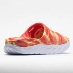 HOKA Ora Recovery Slide Swirl Unisex Yellow Pear/Fiesta 11 HOKA Ora Recovery Slide Swirl Unisex Yellow Pear/Fiesta -Shoes Fashion 570558 6