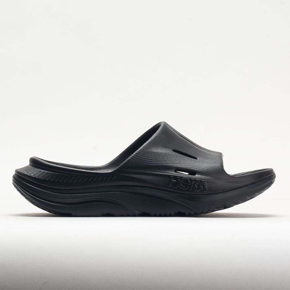 HOKA Ora Recovery Slide 3 Unisex Black/Black 1 HOKA Ora Recovery Slide 3 Unisex Black/Black