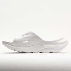 HOKA Ora Recovery Slide 3 Unisex White/White 8 HOKA Ora Recovery Slide 3 Unisex White/White -Shoes Fashion 570607 1