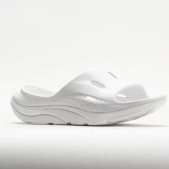 HOKA Ora Recovery Slide 3 Unisex White/White 10 HOKA Ora Recovery Slide 3 Unisex White/White -Shoes Fashion 570607 5
