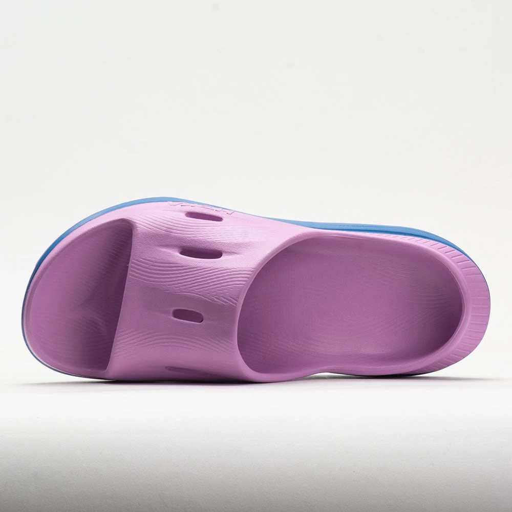 HOKA Ora Recovery Slide 3 Unisex Cyclamen/Coastal Sky 2 HOKA Ora Recovery Slide 3 Unisex Cyclamen/Coastal Sky - Image 2