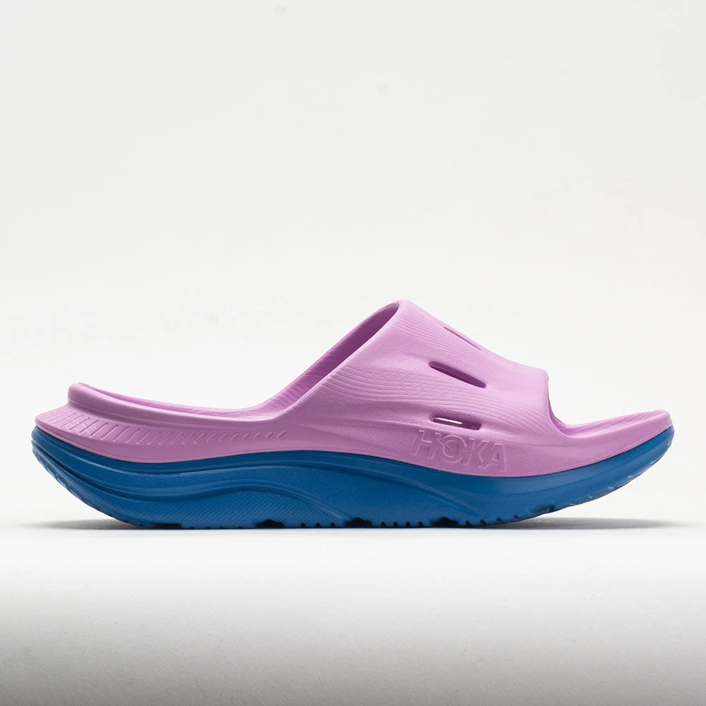HOKA Ora Recovery Slide 3 Unisex Cyclamen/Coastal Sky 1 HOKA Ora Recovery Slide 3 Unisex Cyclamen/Coastal Sky