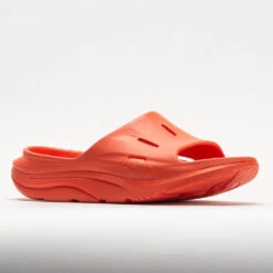 HOKA Ora Recovery Slide 3 Unisex Vibrant Orange 10 HOKA Ora Recovery Slide 3 Unisex Vibrant Orange -Shoes Fashion 570613 5