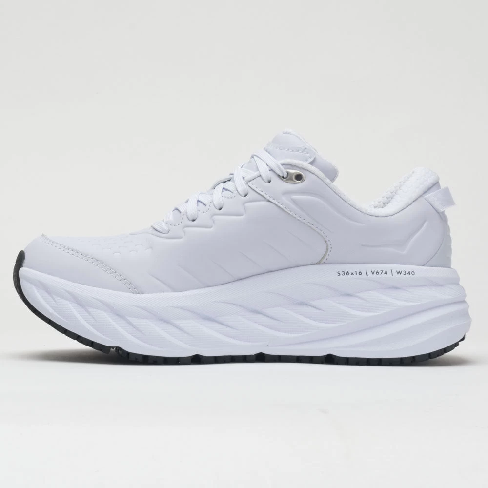 Hoka One One Bondi SR Men's White 2 Hoka One One Bondi SR Men's White - Image 2