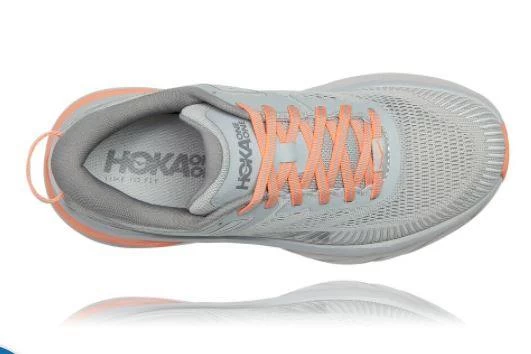 Women's HOKA Bondi 7 (Wide - D) - 1110531-HMSH 4 Women's HOKA Bondi 7 (Wide - D) - 1110531-HMSH - Image 4